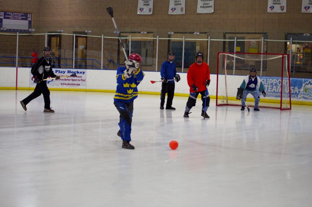 Broomball Extreme Ice Center
