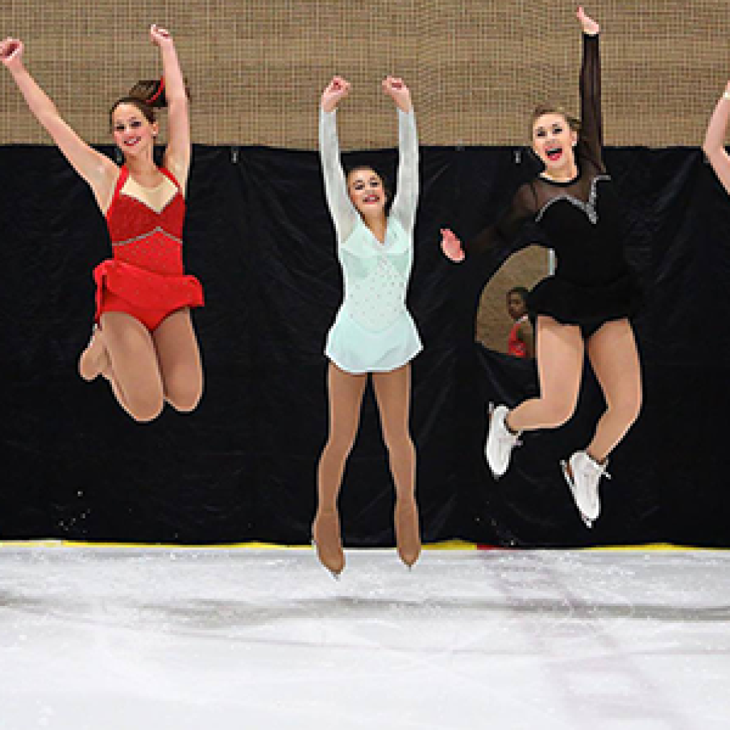 Figure skaters Extreme Ice Center